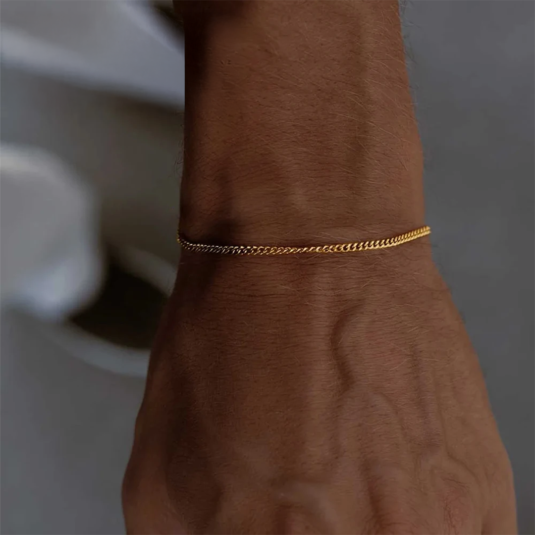 Minimal Chain Bracelet