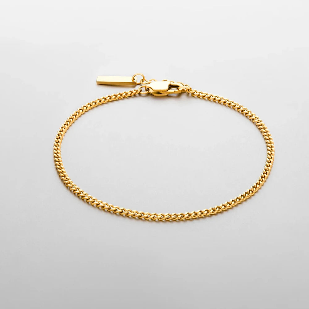 Minimal Chain Bracelet